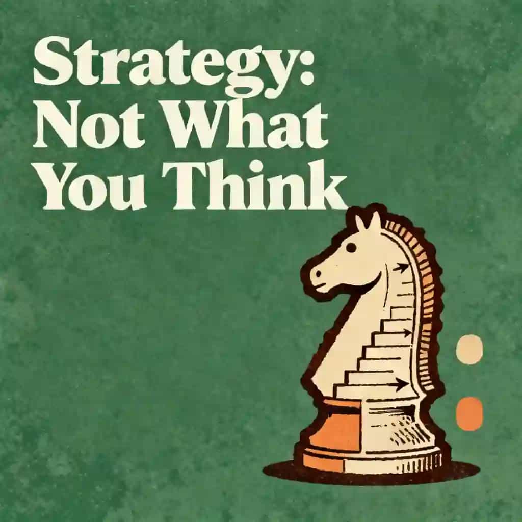 Strategy Isn't What You Think 책 표지