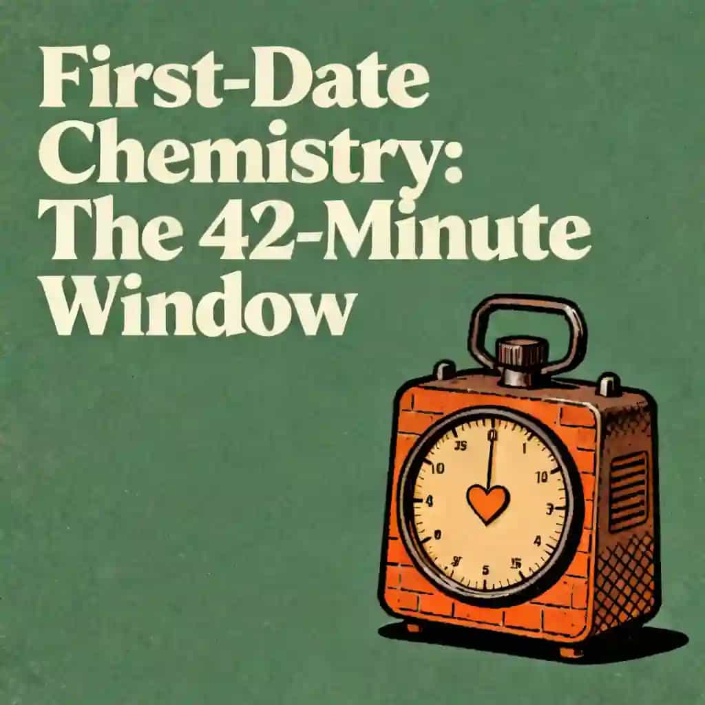 Buchcover von First date attraction and the 42-minute window