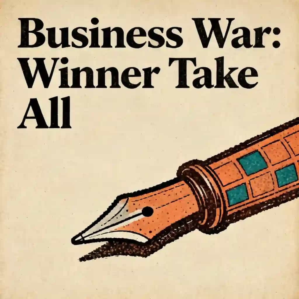Business Is War: The Winner-Take-All Mindset book cover