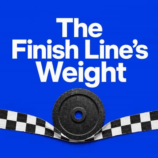 Copertina del libro The Weight of the Finish Line
