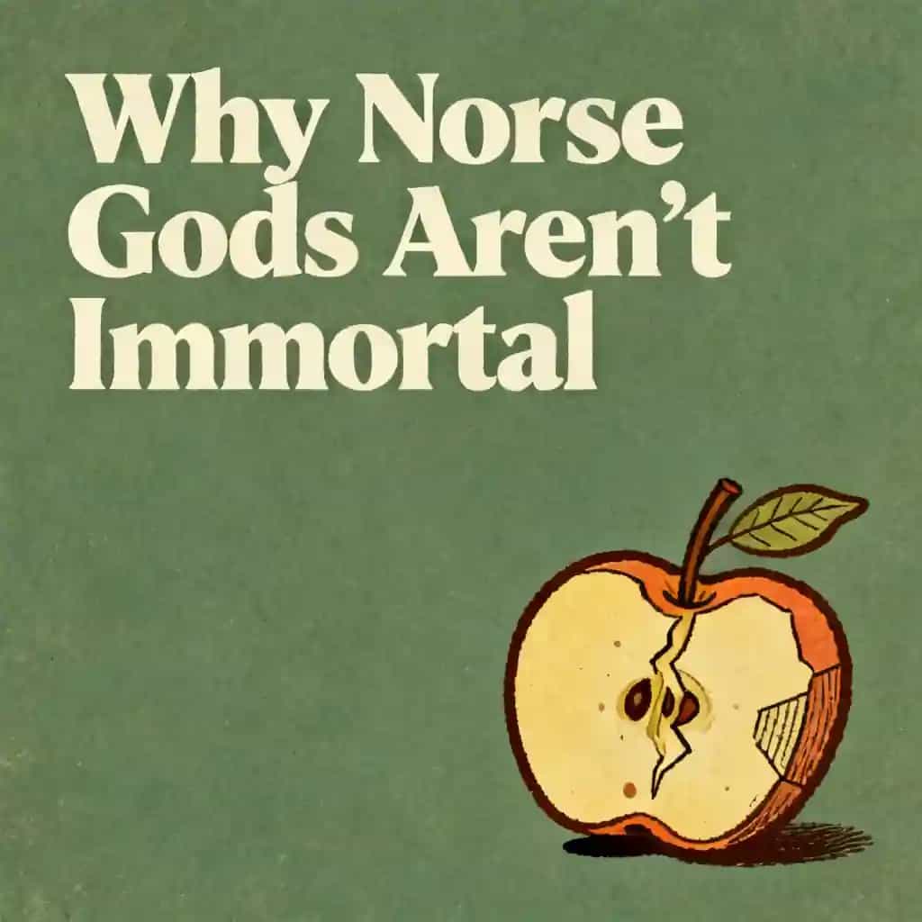 Norse Mythology and Why the Gods Aren't Immortal の書籍表紙