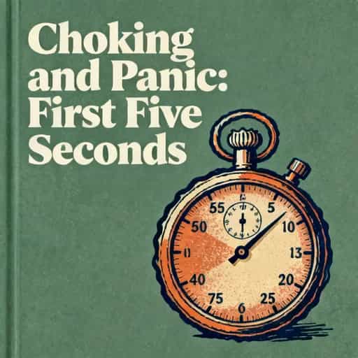 Copertina del libro Choking and Panic: The First Five Seconds