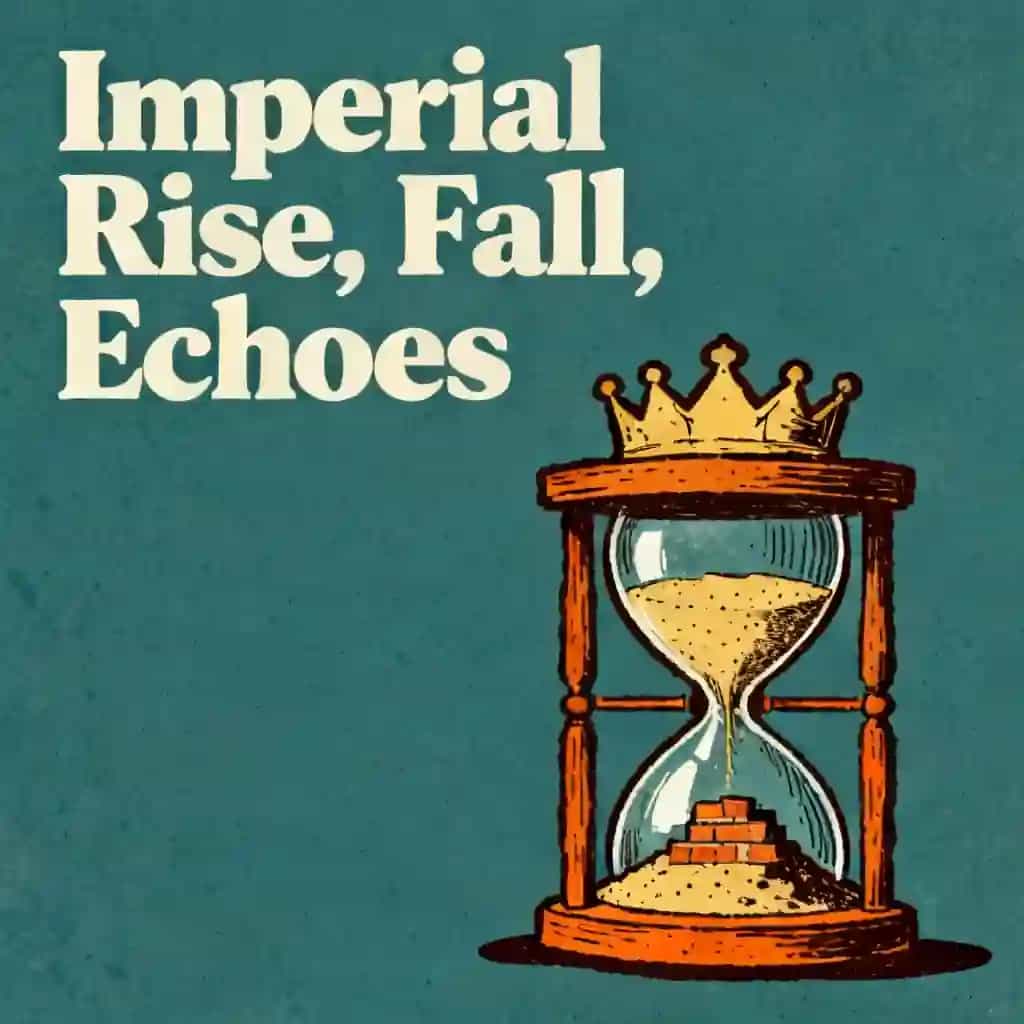 Copertina del libro Imperial Rise and Fall: History's Echoes