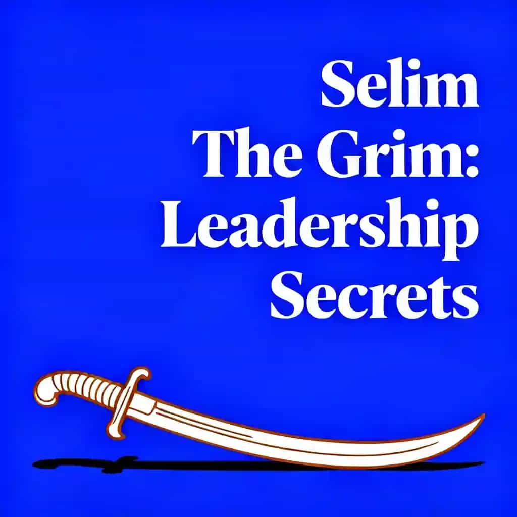 Buchcover von Sultan Selim I: The Grim's Leadership Secrets