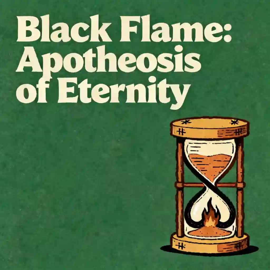 The Black Flame: Eternity as Apotheosis 책 표지