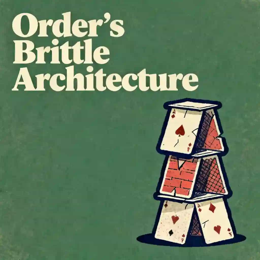 The Fragility of Order の書籍表紙