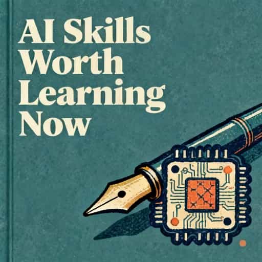 Обложка книги The AI Skills Worth Learning Now