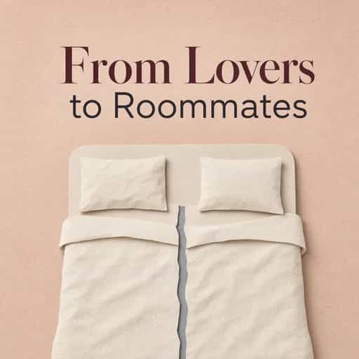 Capa do livro When Lovers Become Roommates
