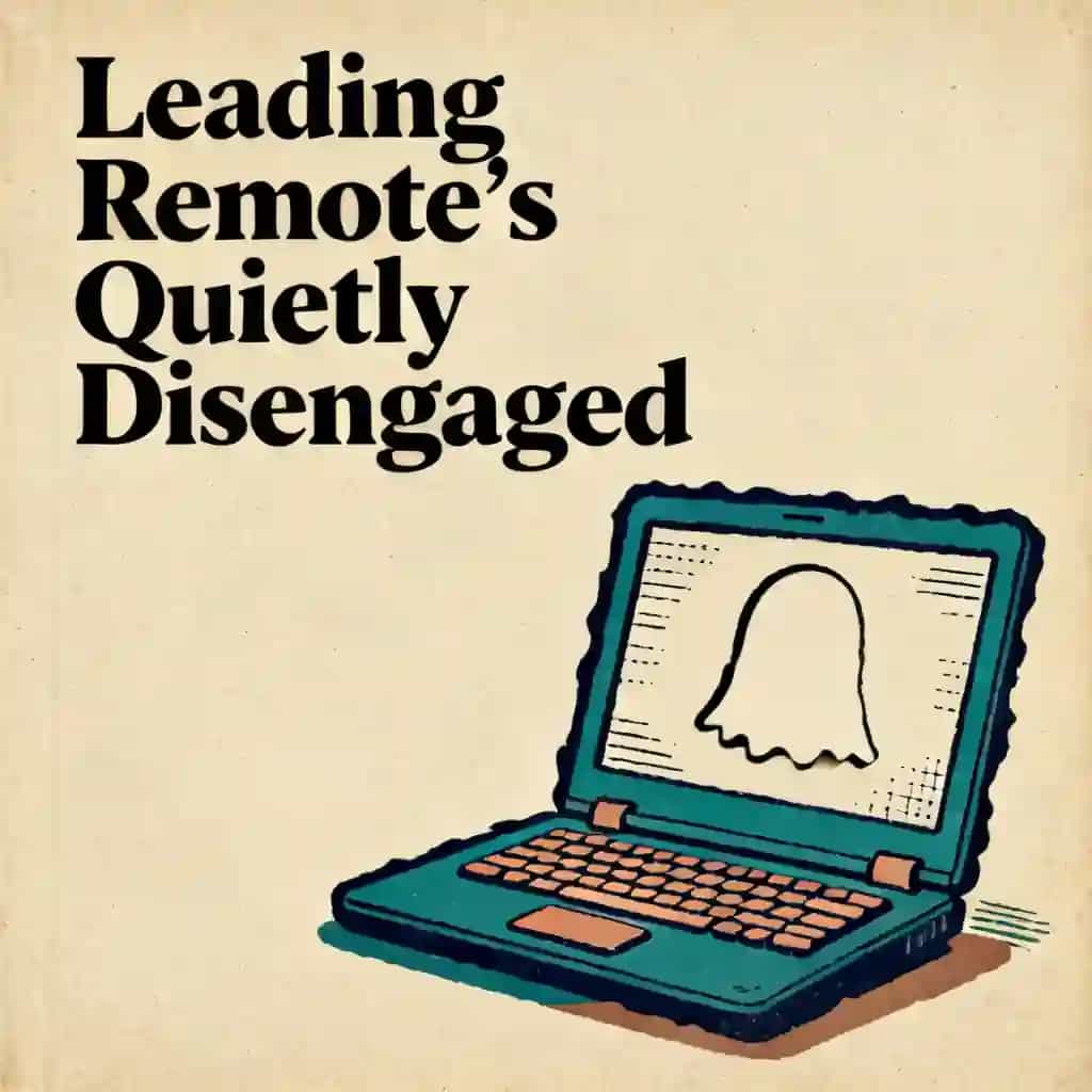 The Remote Ghost: Leading the Quietly Disengaged book cover