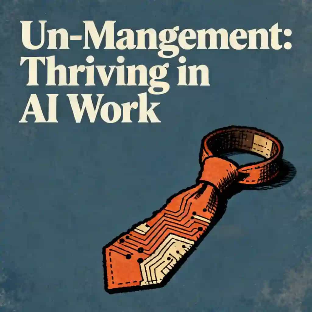 The Great Un-Management: Thriving in the AI Workforce book cover
