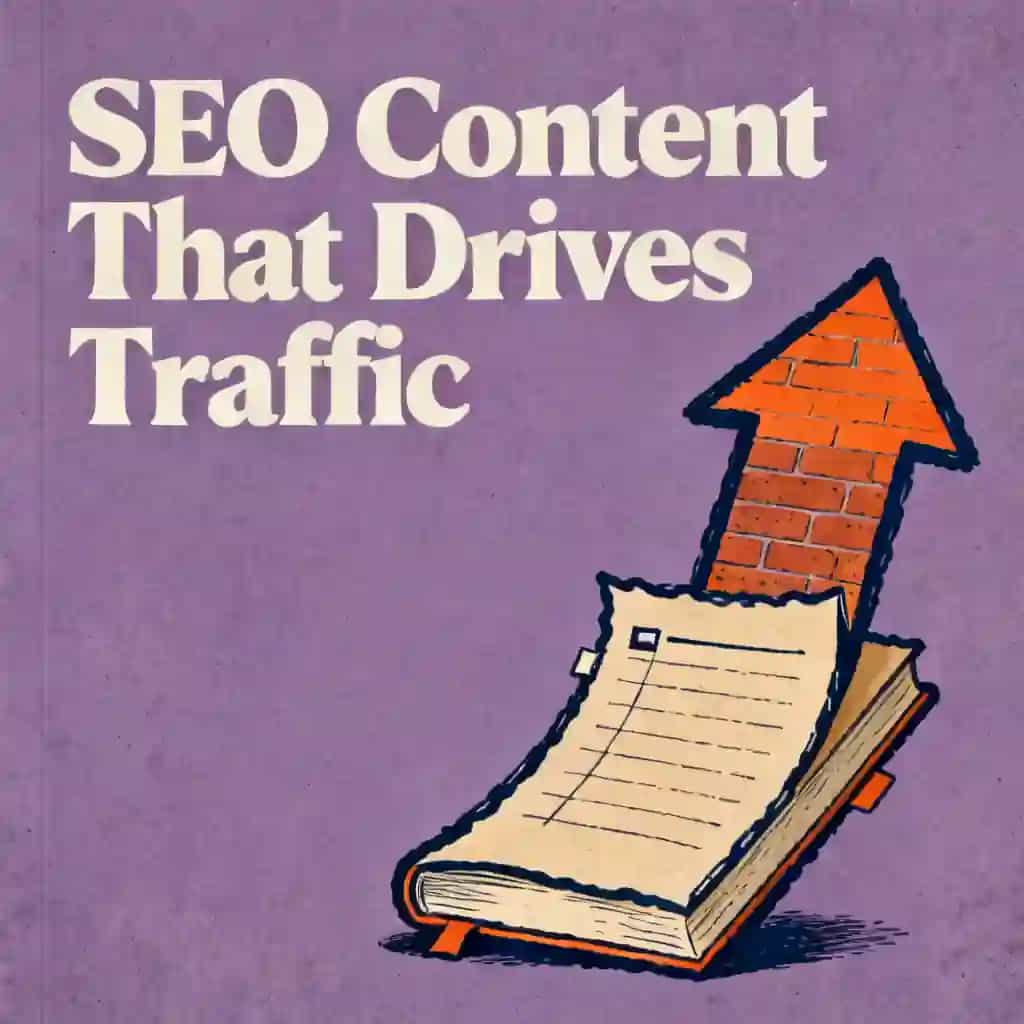 SEO content strategy that actually drives traffic 책 표지