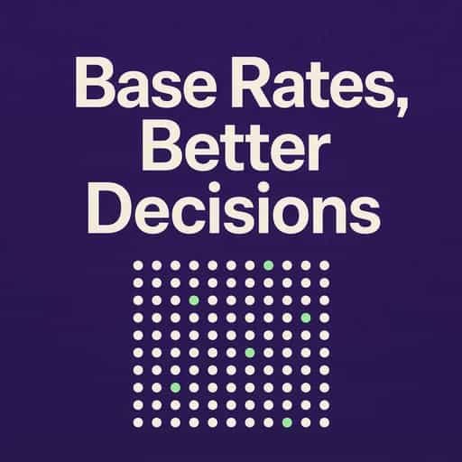 Base Rates: The Math of Better Thinking 책 표지