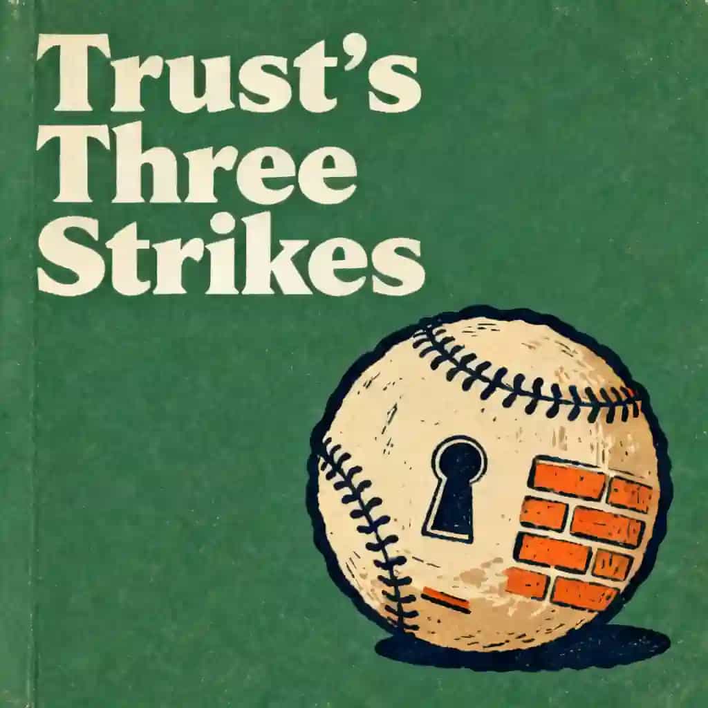 The Three Strikes of Trust 책 표지