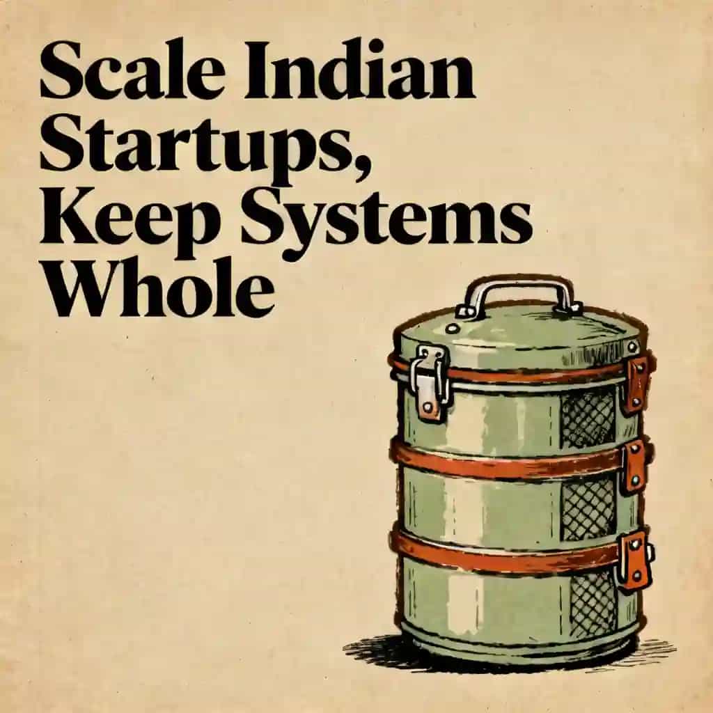 Buchcover von Scaling Indian startups without breaking your systems