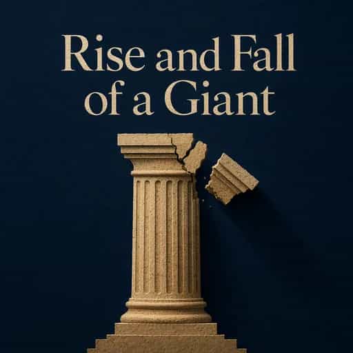 Couverture du livre The Rise and Fall of a Giant