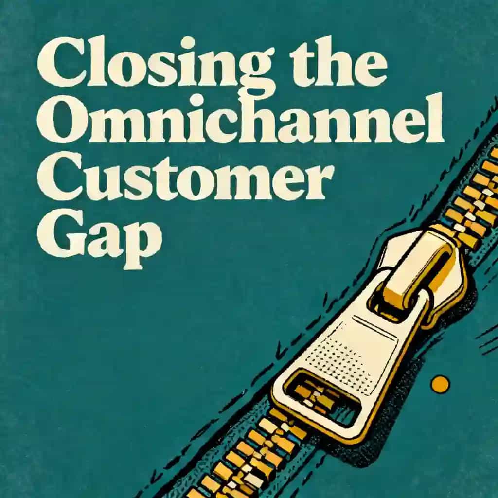 Portada del libro Omnichannel strategy and closing the customer gap