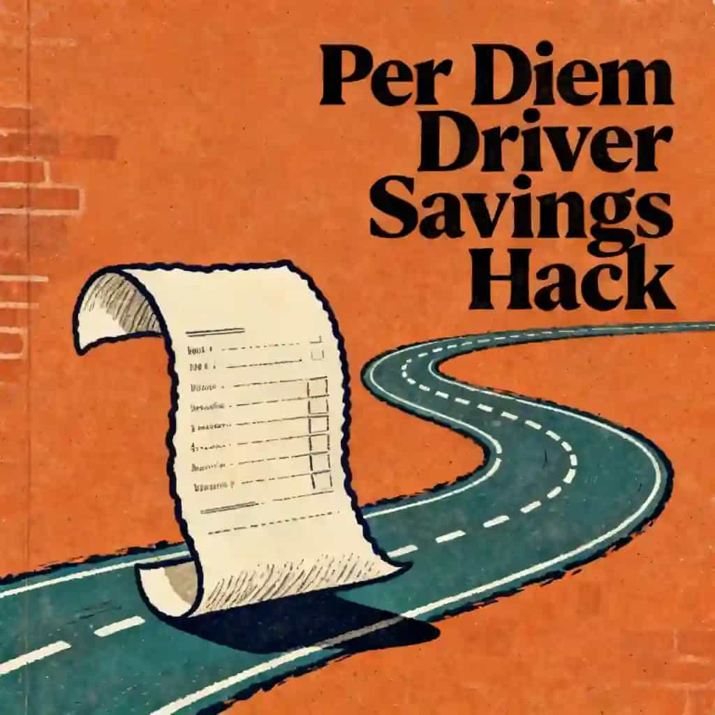 Save more as a driver with the per diem hack book cover