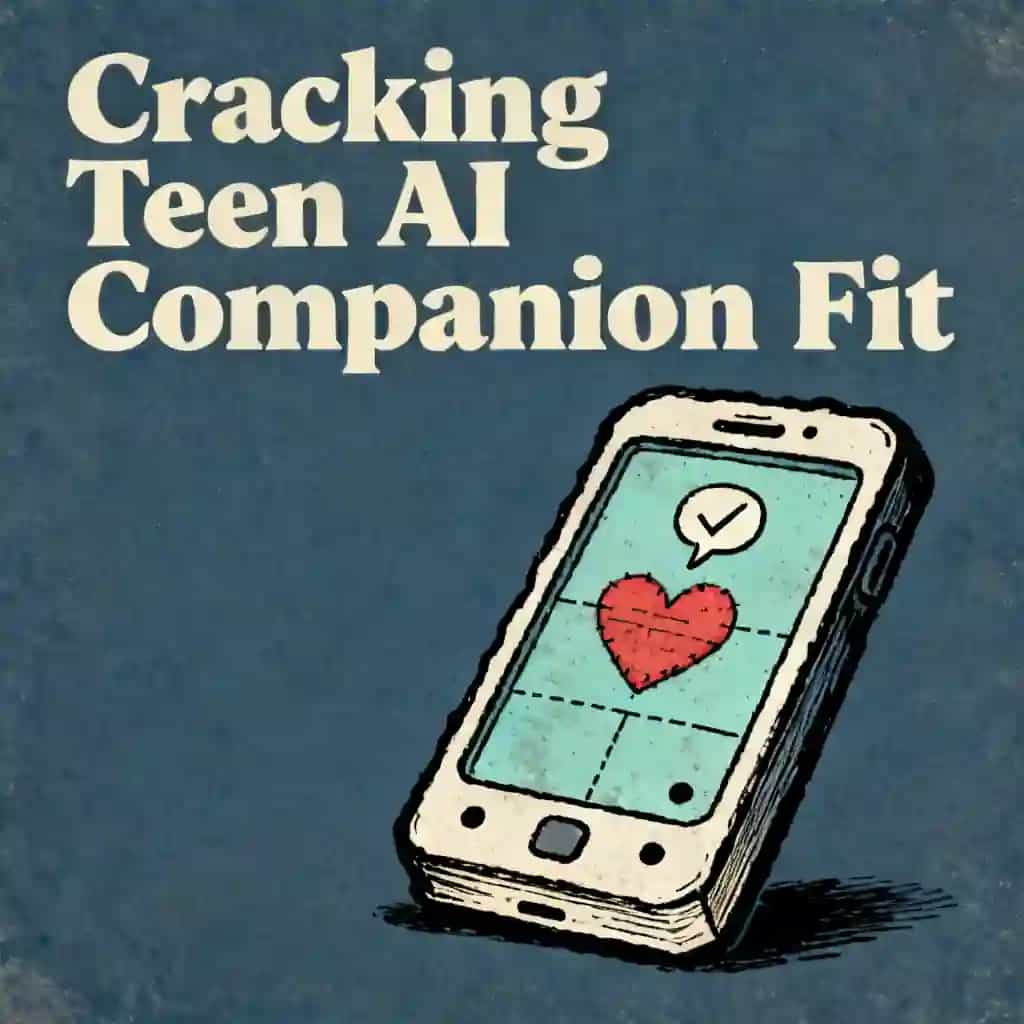 Buchcover von Cracking Product-Market Fit for Teen AI Companions