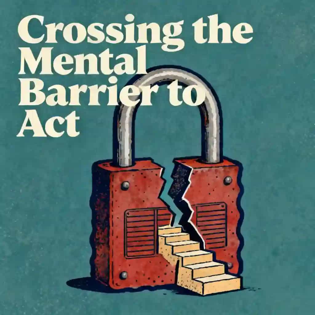 Buchcover von Breaking Mental Barriers to Action