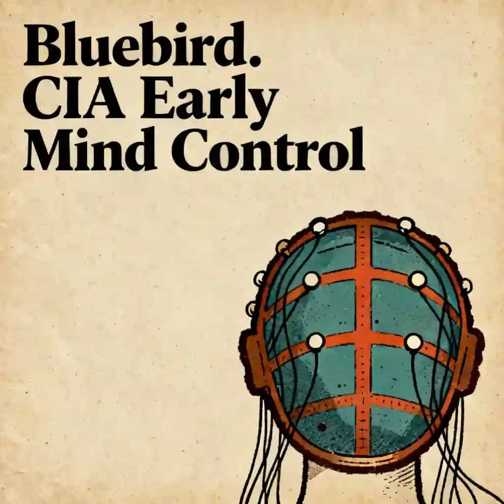 Capa do livro Project Bluebird: The CIA’s Early Mind Control