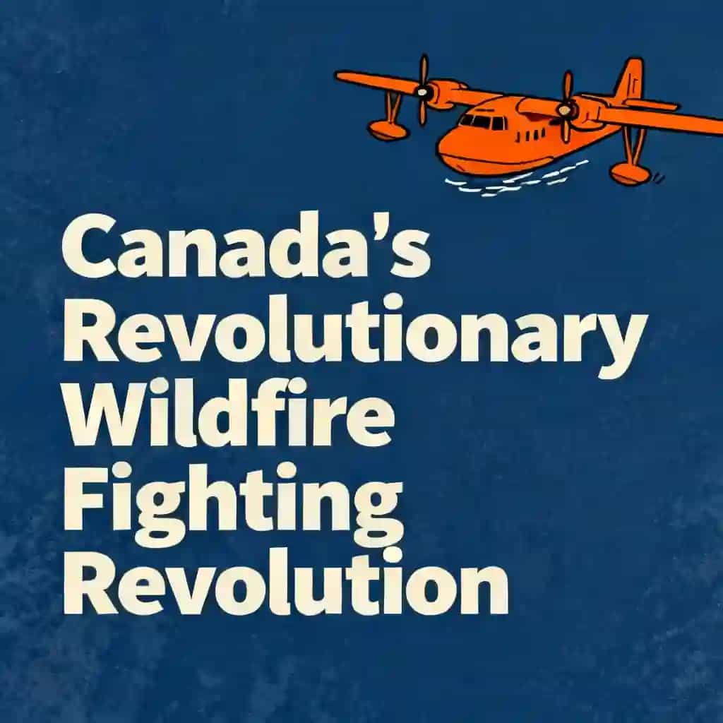 Canada's Revolutionary Wildfire Fighting Revolution 책 표지