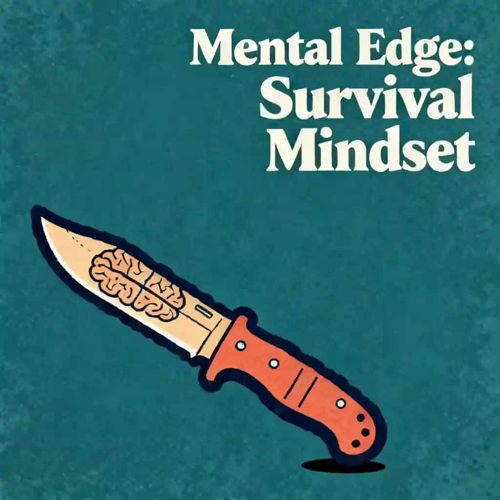 Copertina del libro Survival Mindset: The Mental Edge