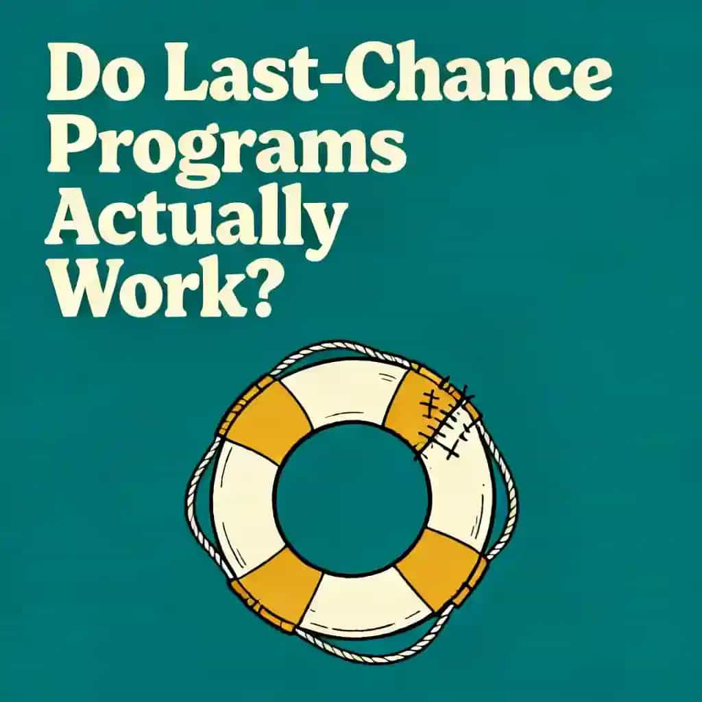 Last Chance Programs: Do They Actually Work? 책 표지