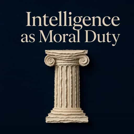The Moral Obligation to Be Intelligent 책 표지