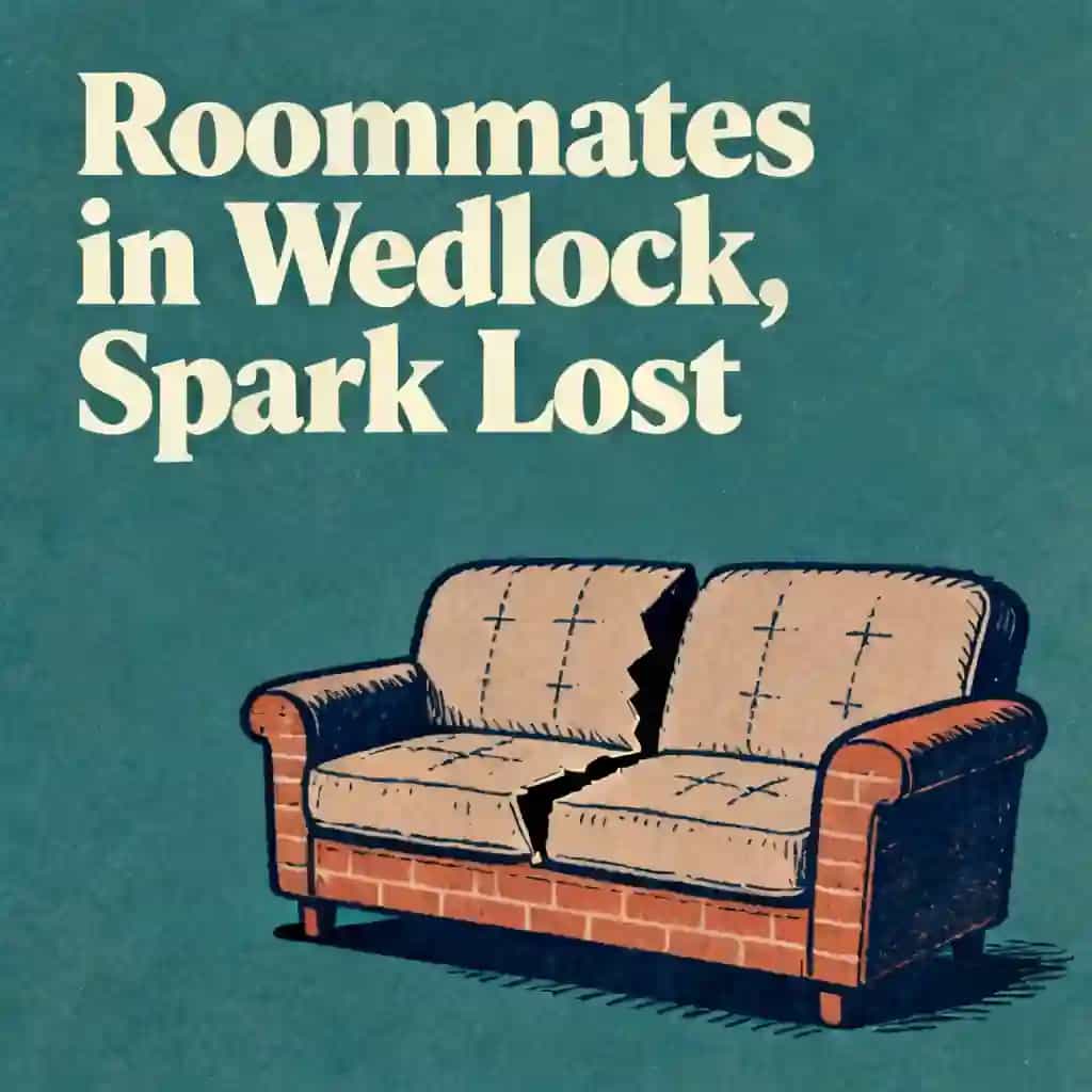 Capa do livro Roommate Syndrome: When Marriage Loses Its Spark