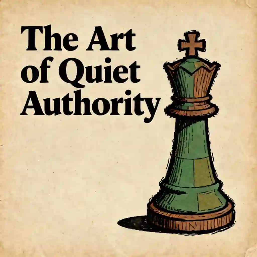 Couverture du livre High-Status Presence: The Art of Quiet Confidence