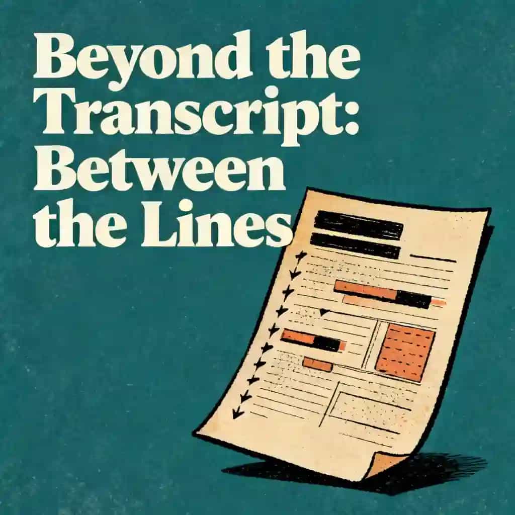 Beyond the Transcript book cover