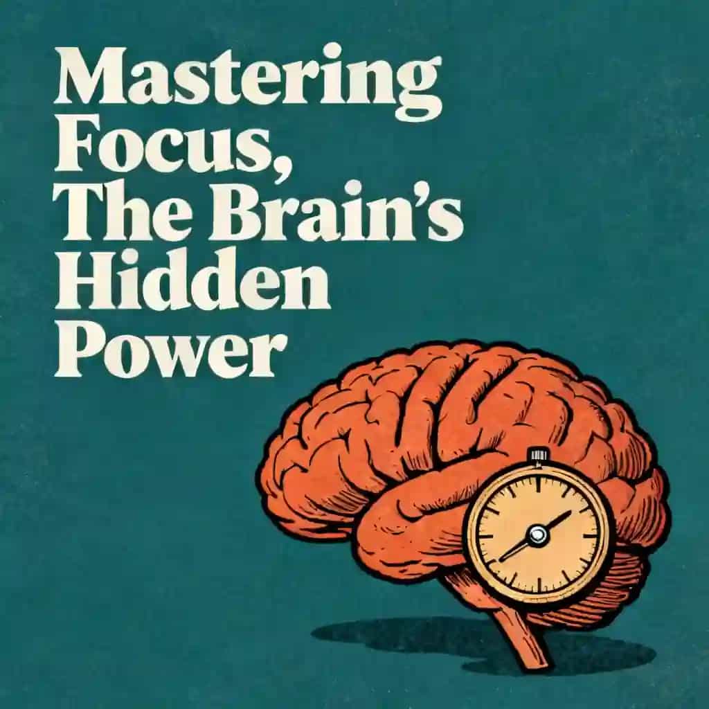 Mastering Focus: Your Brain's Hidden Power 책 표지