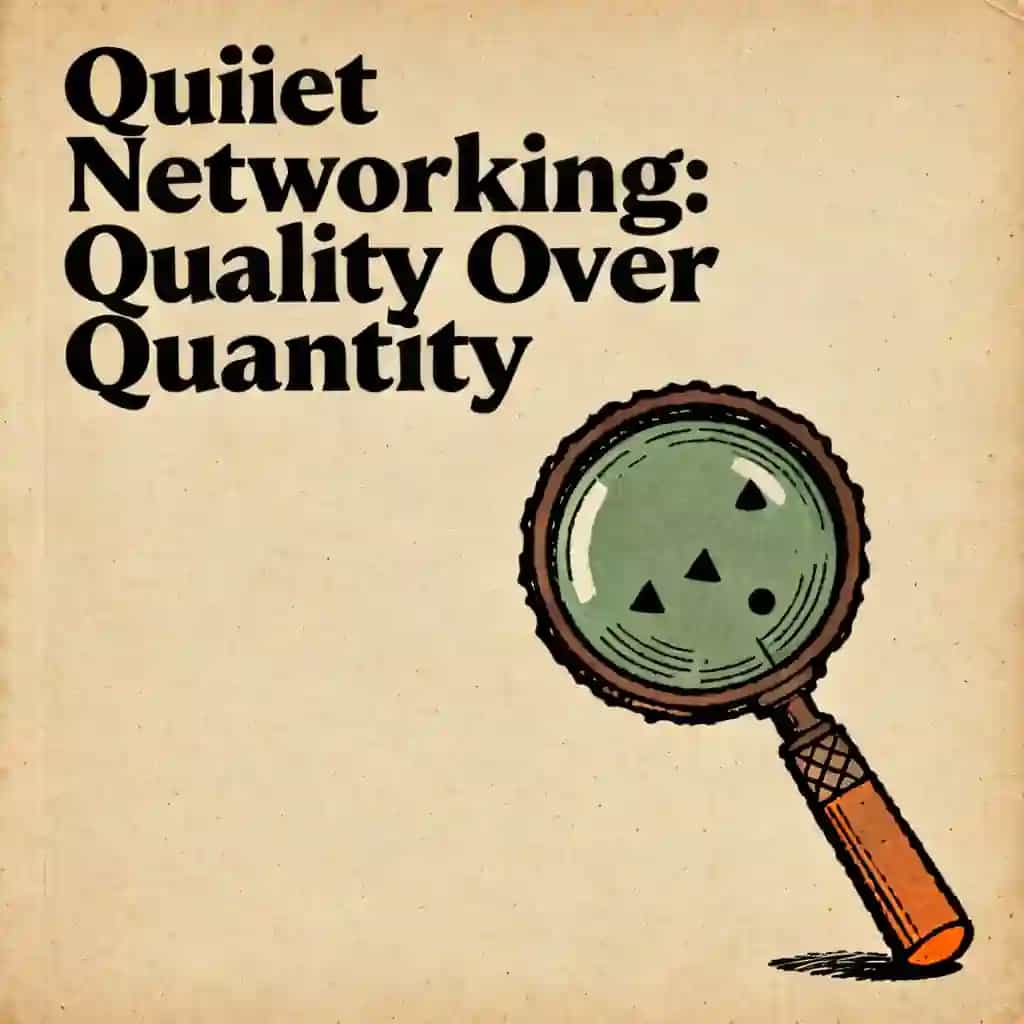 Networking for Introverts: Quality Over Quantity 책 표지