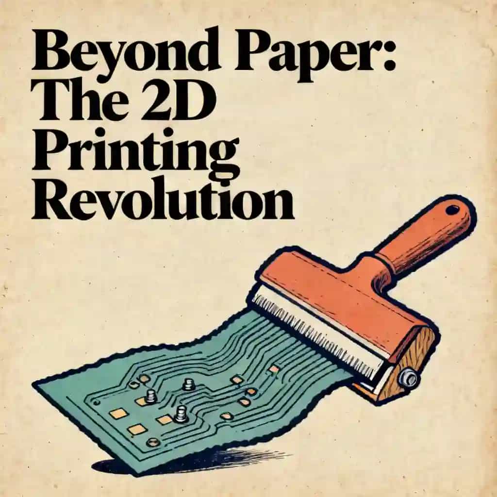 Copertina del libro The 2D Printing Revolution Beyond Paper