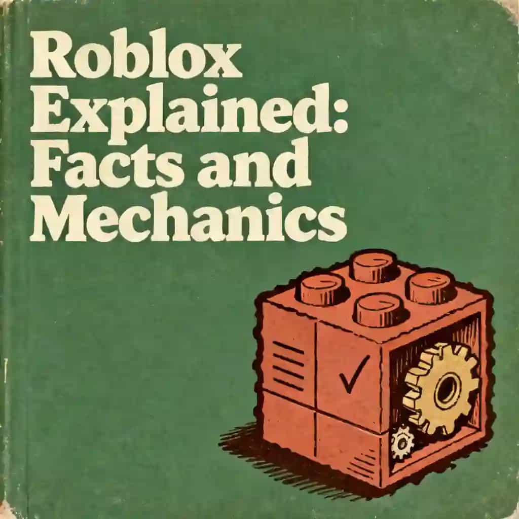 Portada del libro Roblox Facts and How the Game Actually Works