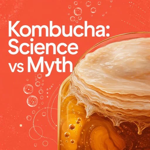 Kombucha: Clinical Reality vs. Gut Health Folklore