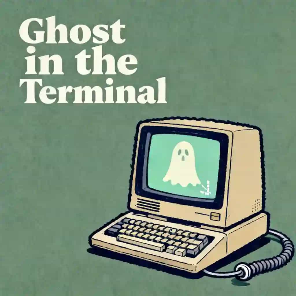 Buchcover von The Ghost in the Terminal
