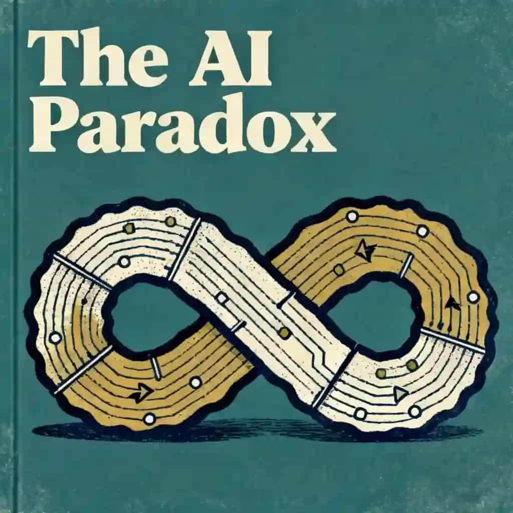 Buchcover von The Paradox of Artificial Intelligence