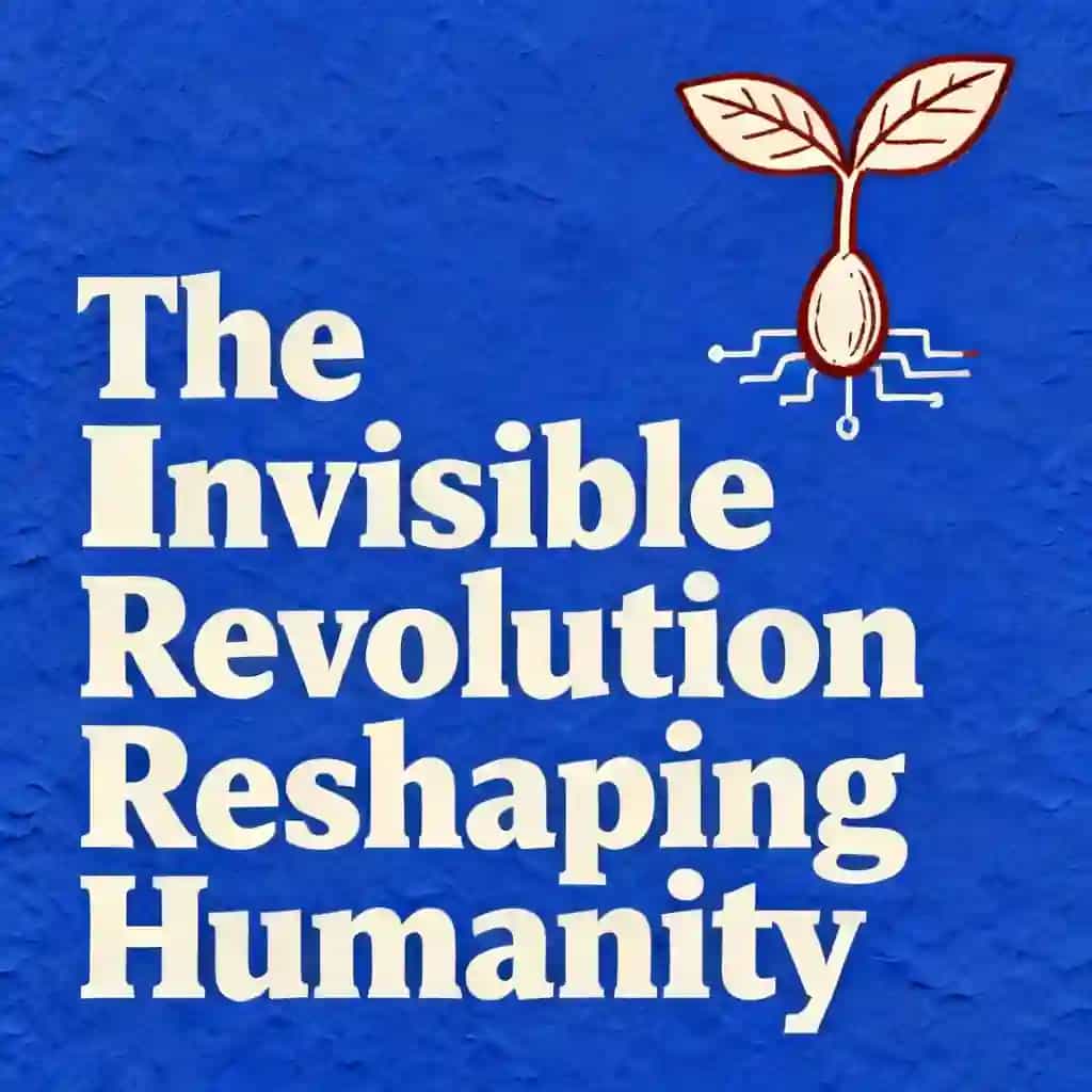 Обложка книги The Invisible Revolution Reshaping Humanity