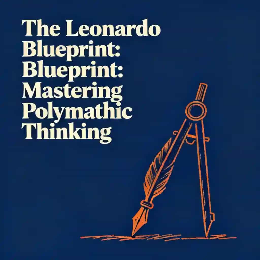 The Leonardo Blueprint: Mastering Polymathic Thinking 书籍封面