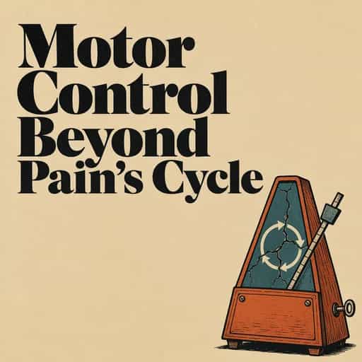 Copertina del libro Motor Control in Pain: Beyond the Vicious Cycle
