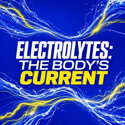 Electrolyte Water: The Body's Electrical Grid & Mineral Balance
