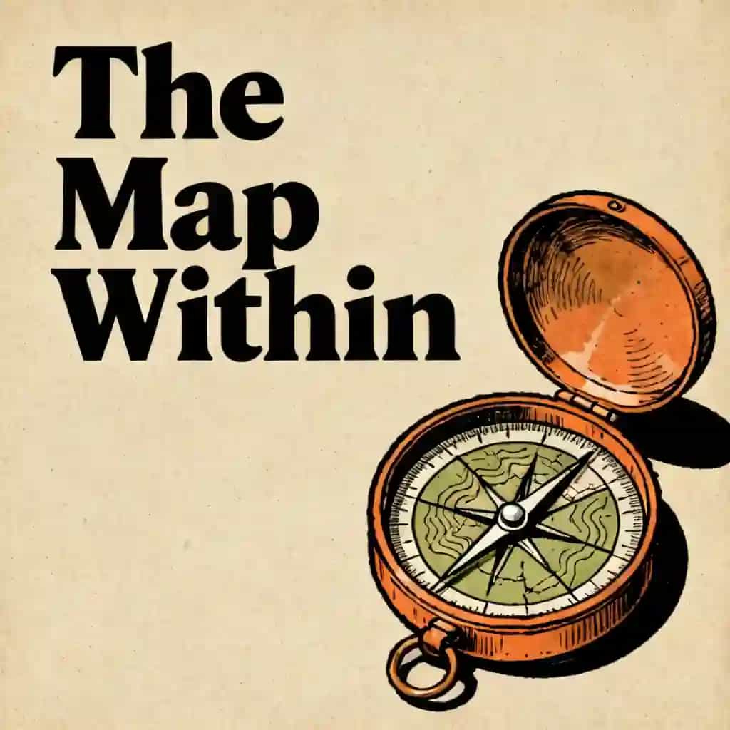 Capa do livro The Map Within: A Guide to Self-Discovery