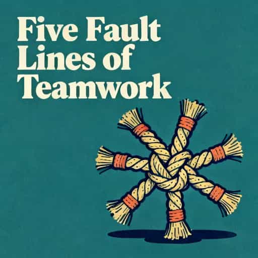 The Five Dysfunctions of a Team book cover