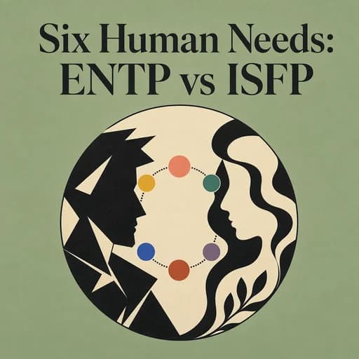 The Six Human Needs: ENTP and ISFP Relationship Dynamics