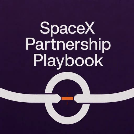 SpaceX Playbook: Managing Aviation Partnerships & Revenue