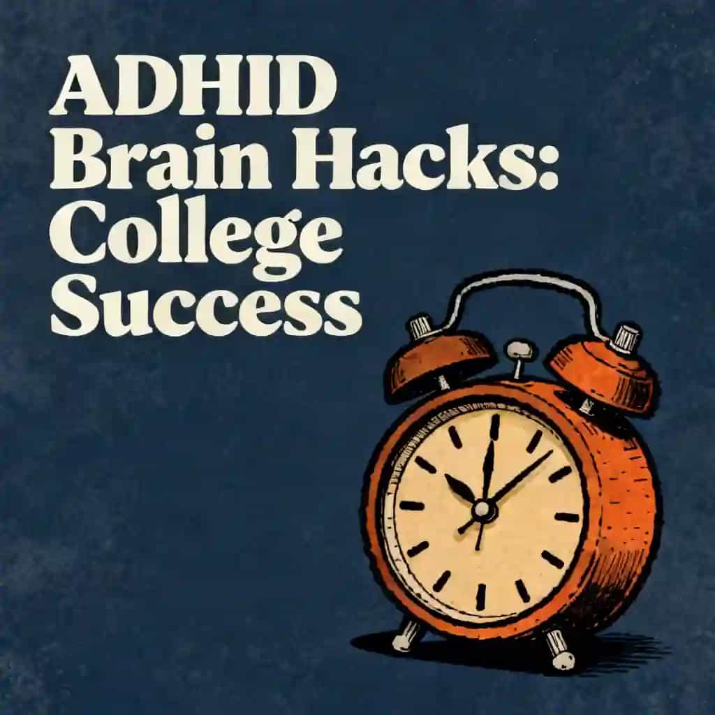 Portada del libro ADHD Brain Hacks for College Success