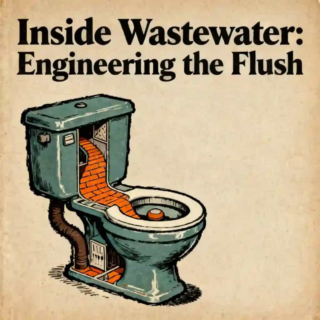 Обложка книги Wastewater: The Engineering of the Flush