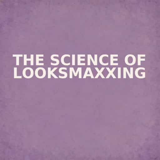 Buchcover von The Science of Looksmaxxing