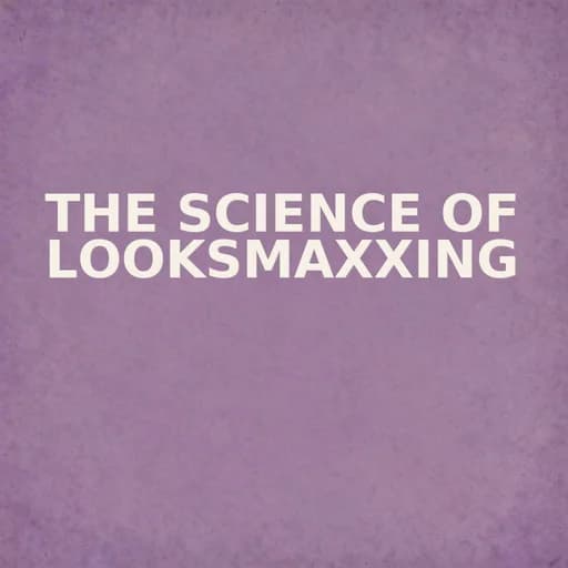 The Science of Looksmaxxing: Softmaxxing and Physical Optimization